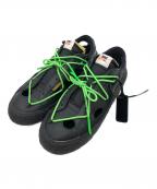 NIKE×OFFWHITEナイキ×オフホワイト）の古着「Blazer Low Black and Electro Green」｜ブラック