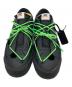 中古・古着 NIKE (ナイキ) OFFWHITE (オフホワイト) Blazer Low Black and Electro Green ブラック サイズ:US10：8000円