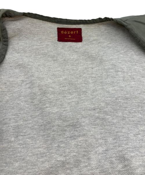 dezert（デザート）dezert (デザート) ミリタリーベスト オリーブ サイズ:下記参照の古着・服飾アイテム