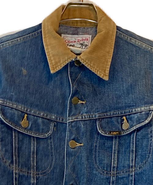 LEE（リー）LEE (リー) 襟コーデュロイデニムジャケット インディゴ サイズ:36Rの古着・服飾アイテム