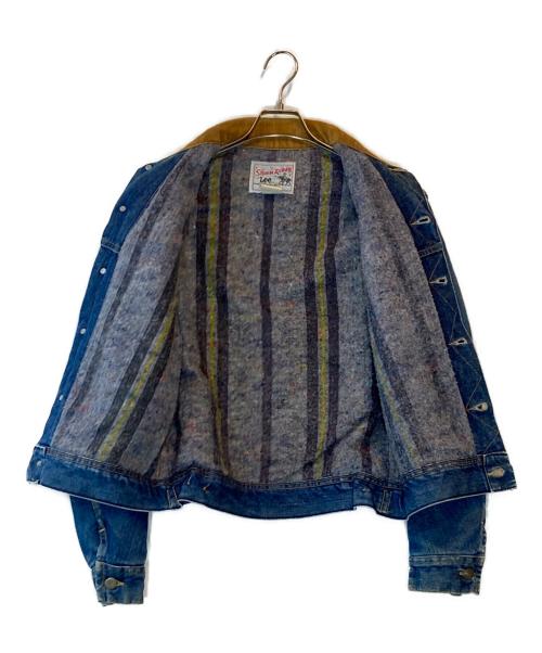 LEE（リー）LEE (リー) 襟コーデュロイデニムジャケット インディゴ サイズ:36Rの古着・服飾アイテム