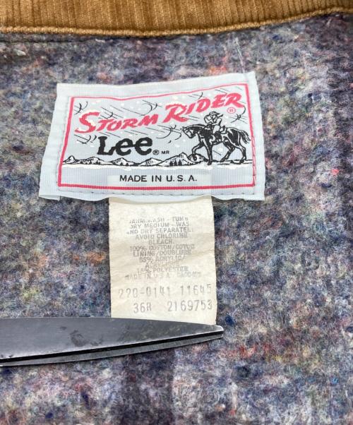 LEE（リー）LEE (リー) 襟コーデュロイデニムジャケット インディゴ サイズ:36Rの古着・服飾アイテム