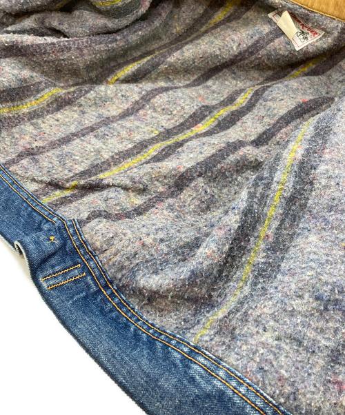 LEE（リー）LEE (リー) 襟コーデュロイデニムジャケット インディゴ サイズ:36Rの古着・服飾アイテム