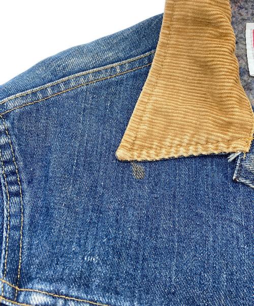 LEE（リー）LEE (リー) 襟コーデュロイデニムジャケット インディゴ サイズ:36Rの古着・服飾アイテム