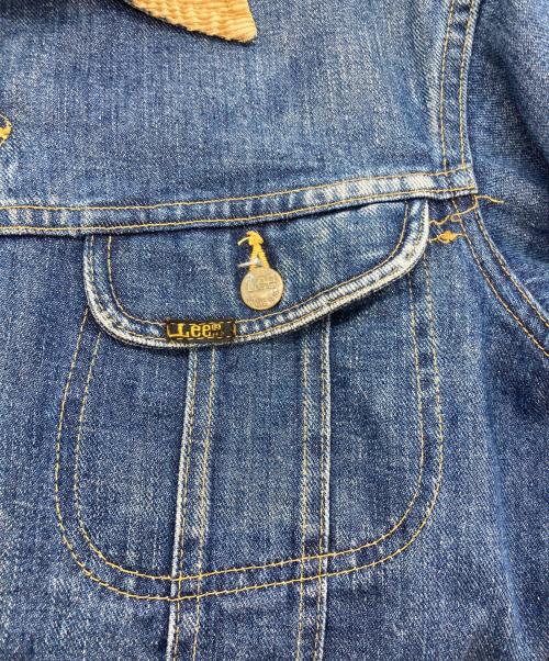 LEE（リー）LEE (リー) 襟コーデュロイデニムジャケット インディゴ サイズ:36Rの古着・服飾アイテム