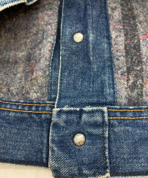 LEE（リー）LEE (リー) 襟コーデュロイデニムジャケット インディゴ サイズ:36Rの古着・服飾アイテム