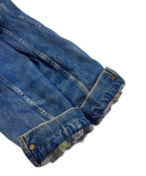 LEE（リー）LEE (リー) 襟コーデュロイデニムジャケット インディゴ サイズ:36Rの古着・服飾アイテム