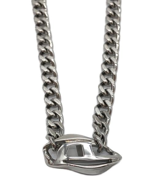 DIESEL（ディーゼル）DIESEL (ディーゼル) ステンレススティール製チェーンネックレス シルバー サイズ:下記参照の古着・服飾アイテム