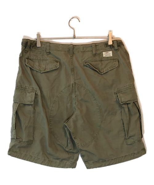 POLO RALPH LAUREN（ポロ・ラルフローレン）POLO RALPH LAUREN (ポロ・ラルフローレン) ハーフカーゴパンツ オリーブ サイズ:34の古着・服飾アイテム