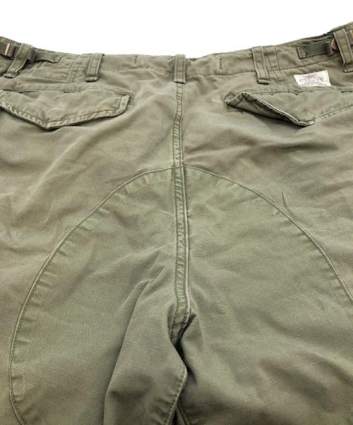POLO RALPH LAUREN（ポロ・ラルフローレン）POLO RALPH LAUREN (ポロ・ラルフローレン) ハーフカーゴパンツ オリーブ サイズ:34の古着・服飾アイテム