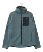 Patagoniaパタゴニア）の古着「R1 エア・フルジップ・フーディ」｜Blue Sage