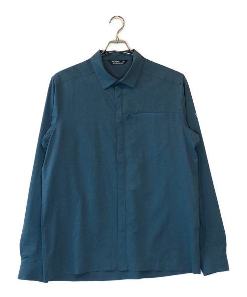 ARC'TERYX（アークテリクス）ARC'TERYX (アークテリクス) SKYLINE LS SHIRT M-MELANGE スカイブルー サイズ:Lの古着・服飾アイテム