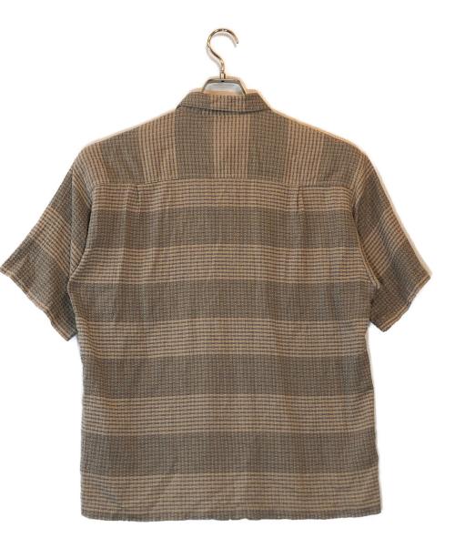 Patagonia（パタゴニア）Patagonia (パタゴニア) シアサッカーチェックシャツ ベージュ サイズ:Mの古着・服飾アイテム