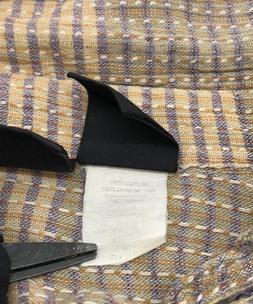 Patagonia（パタゴニア）Patagonia (パタゴニア) シアサッカーチェックシャツ ベージュ サイズ:Mの古着・服飾アイテム