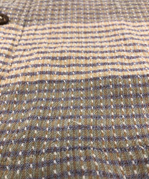 Patagonia（パタゴニア）Patagonia (パタゴニア) シアサッカーチェックシャツ ベージュ サイズ:Mの古着・服飾アイテム