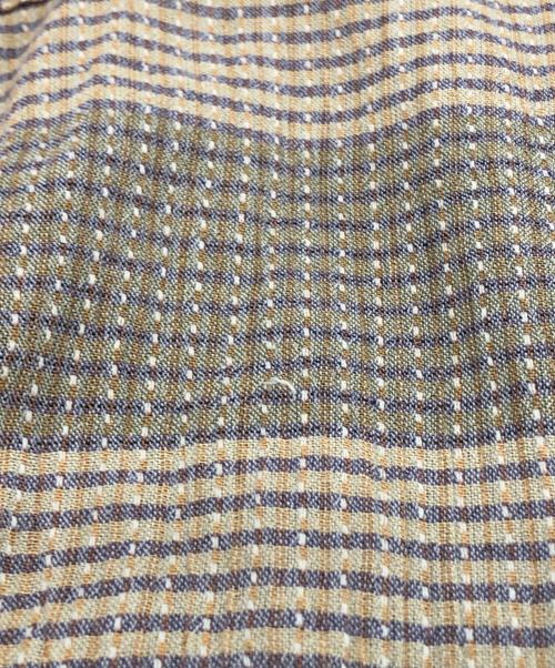 Patagonia（パタゴニア）Patagonia (パタゴニア) シアサッカーチェックシャツ ベージュ サイズ:Mの古着・服飾アイテム