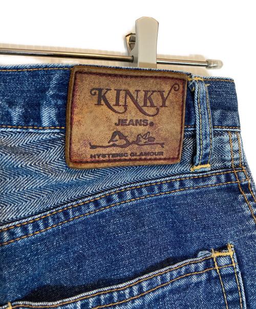 Hysteric Glamour（ヒステリックグラマー）Hysteric Glamour (ヒステリックグラマー) KINKY JEANS 90s フレアジーンズ インディゴ サイズ:不明の古着・服飾アイテム