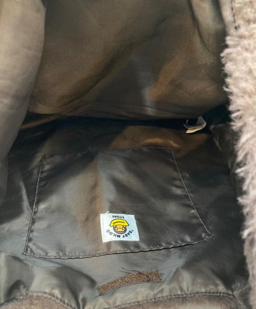 BAPE MILO（ベイビーマイロ）BAPE MILO (ベイビーマイロ) FUR TOTE BAG ブラウンの古着・服飾アイテム