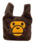 BAPE MILO（ベイビーマイロ）の古着「FUR TOTE BAG」｜ブラウン
