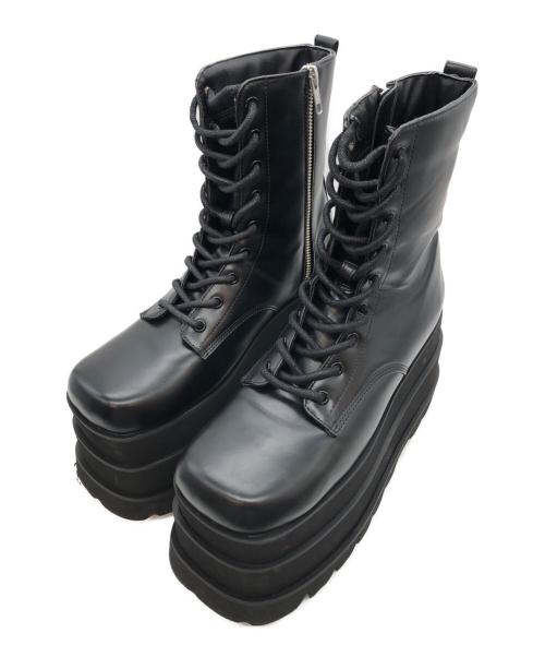 darich（ダーリッチ）Darich (ダーリッチ) トリプルソールエンジニアブーツ ブラック サイズ:XLの古着・服飾アイテム