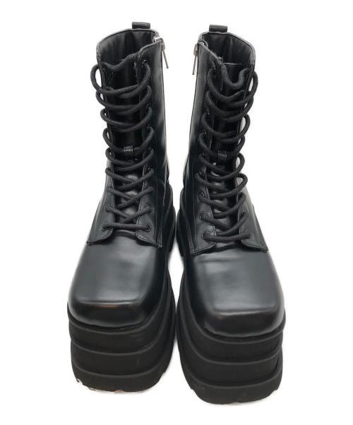 darich（ダーリッチ）Darich (ダーリッチ) トリプルソールエンジニアブーツ ブラック サイズ:XLの古着・服飾アイテム