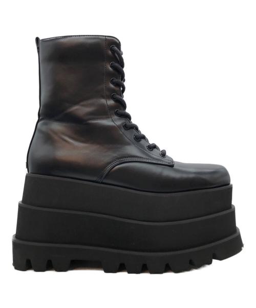 darich（ダーリッチ）Darich (ダーリッチ) トリプルソールエンジニアブーツ ブラック サイズ:XLの古着・服飾アイテム