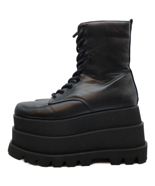 darich（ダーリッチ）Darich (ダーリッチ) トリプルソールエンジニアブーツ ブラック サイズ:XLの古着・服飾アイテム