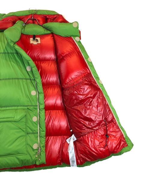 GUCCI（グッチ）GUCCI (グッチ) THE NORTH FACE (ザ ノース フェイス) ダウンジャケット グリーン サイズ:XLの古着・服飾アイテム