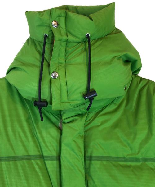 GUCCI（グッチ）GUCCI (グッチ) THE NORTH FACE (ザ ノース フェイス) ダウンジャケット グリーン サイズ:XLの古着・服飾アイテム
