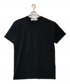 PLAY COMME des GARCONSプレイコムデギャルソン）の古着「T-Shirt With Black Emblem On The Back White」｜ブラック