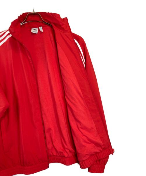 adidas（アディダス）adidas (アディダス) ADILENIUM OVERSIZED TRACK TOP レッド サイズ:Lの古着・服飾アイテム