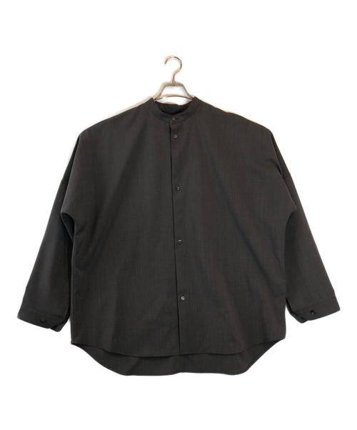 TROVE（トローヴ）TROVE (トローヴ) WORSTED DOLMAN SHIRT ブラウン サイズ:Lの古着・服飾アイテム