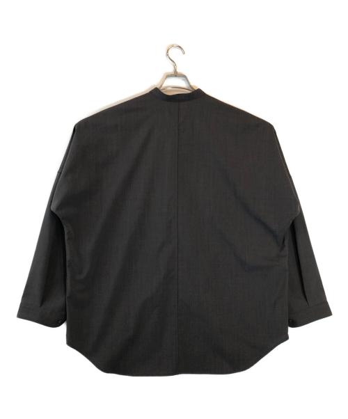 TROVE（トローヴ）TROVE (トローヴ) WORSTED DOLMAN SHIRT ブラウン サイズ:Lの古着・服飾アイテム