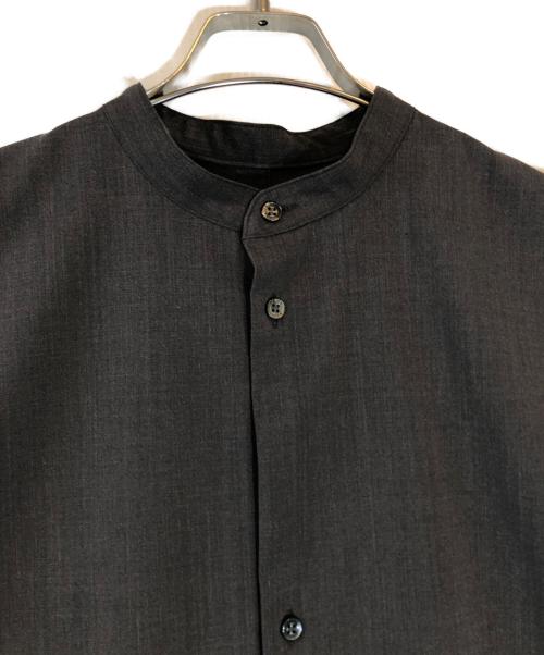 TROVE（トローヴ）TROVE (トローヴ) WORSTED DOLMAN SHIRT ブラウン サイズ:Lの古着・服飾アイテム