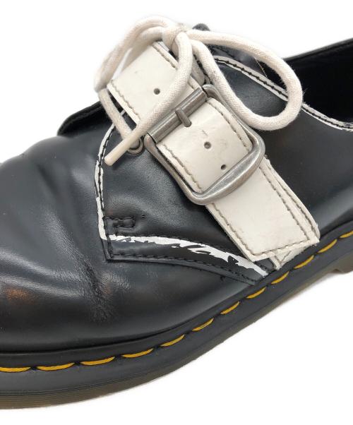 Dr.Martens（ドクターマーチン）Dr.Martens (ドクターマーチン) シューズ ホワイト×ブラック サイズ:UK8の古着・服飾アイテム