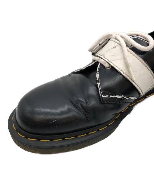 Dr.Martens（ドクターマーチン）Dr.Martens (ドクターマーチン) シューズ ホワイト×ブラック サイズ:UK8の古着・服飾アイテム