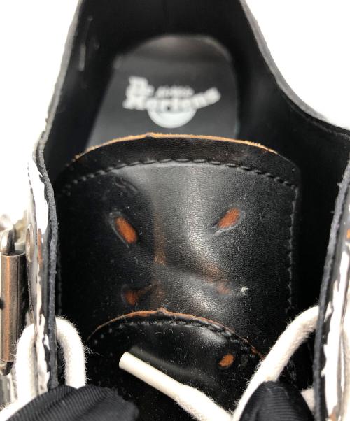 Dr.Martens（ドクターマーチン）Dr.Martens (ドクターマーチン) シューズ ホワイト×ブラック サイズ:UK8の古着・服飾アイテム