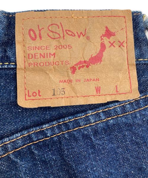 orSlow（オアスロウ）orSlow (オアスロウ) 105デニムパンツ インディゴ サイズ:Lの古着・服飾アイテム
