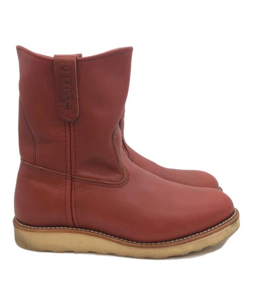 RED WING（レッドウィング）RED WING (レッドウィング) ペコスブーツ ブラウン サイズ:US8 1/2の古着・服飾アイテム