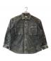 C.E cavempt（シーイー キャベンプト）の古着「ULT BLEACHED DENIM BIG SHIRT」｜グレー