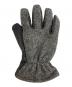 中古・古着 COMME des GARCONS HOMME (コムデギャルソン オム) ウールレザー切替グローブ グレー×ブラック：9000円