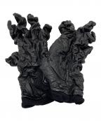 ISSEY MIYAKE MENイッセイミヤケメン）の古着「皺加工 レザーグローブ archive」｜ブラック