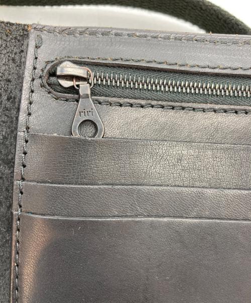 Y's for men（ワイズフォーメン）Y's for men (ワイズフォーメン) ショルダーレザーウォレット ブラック サイズ:下記参照の古着・服飾アイテム