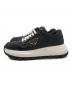 PRADA (プラダ) Prax 01 レザー スニーカー ブラック サイズ:36：50000円
