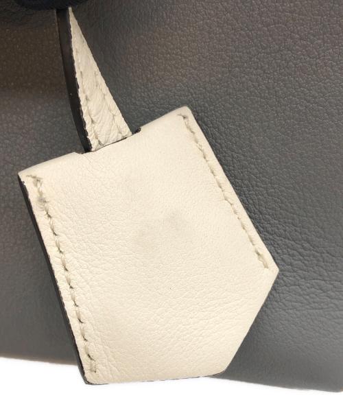 FENDI（フェンディ）FENDI (フェンディ) ミニ バイザウェイショルダーバッグ グレーの古着・服飾アイテム