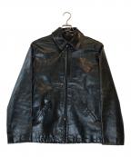 A.P.C.アーペーセー）の古着「レザージャケット」｜ブラック
