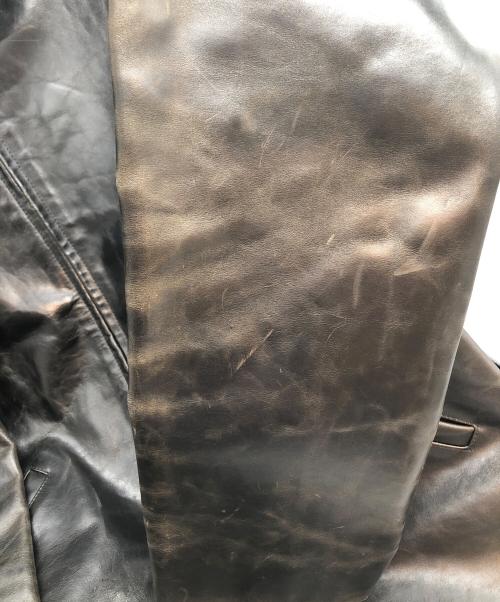 A.P.C.（アーペーセー）A.P.C. (アーペーセー) レザージャケット ブラック サイズ:Sの古着・服飾アイテム