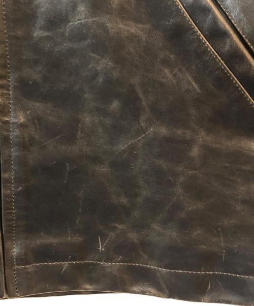 A.P.C.（アーペーセー）A.P.C. (アーペーセー) レザージャケット ブラック サイズ:Sの古着・服飾アイテム