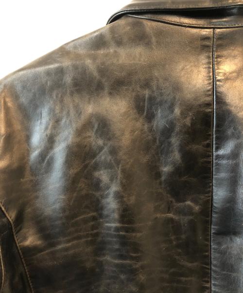 A.P.C.（アーペーセー）A.P.C. (アーペーセー) レザージャケット ブラック サイズ:Sの古着・服飾アイテム