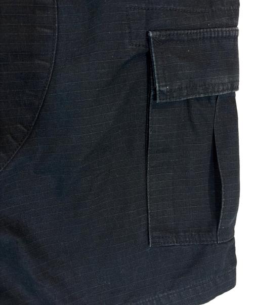stussy（ステューシー）stussy (ステューシー) カーゴハーフパンツ ブラック サイズ:32の古着・服飾アイテム